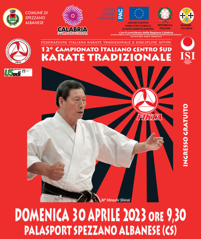 A Spezzano Albanese i Campionati Italiani Centro Sud di Karatè Tradizionale