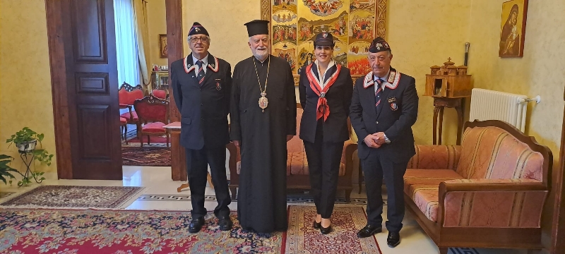 L’Associazione nazionale Carabinieri fa visita al vescovo di Lungro
