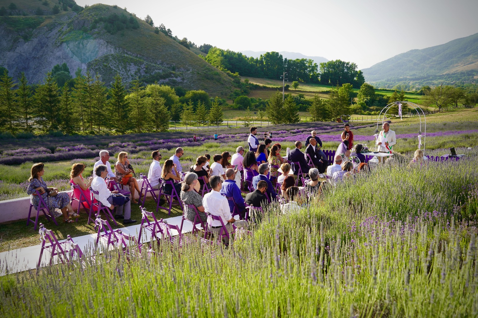 Il “Parco della lavanda”, location unica per giurarsi eterno amore