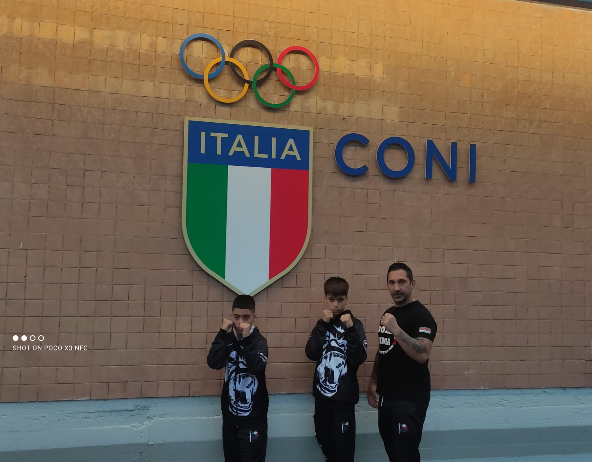 Due giovani atleti al raduno nazionale della federazione pugilistica Italiana