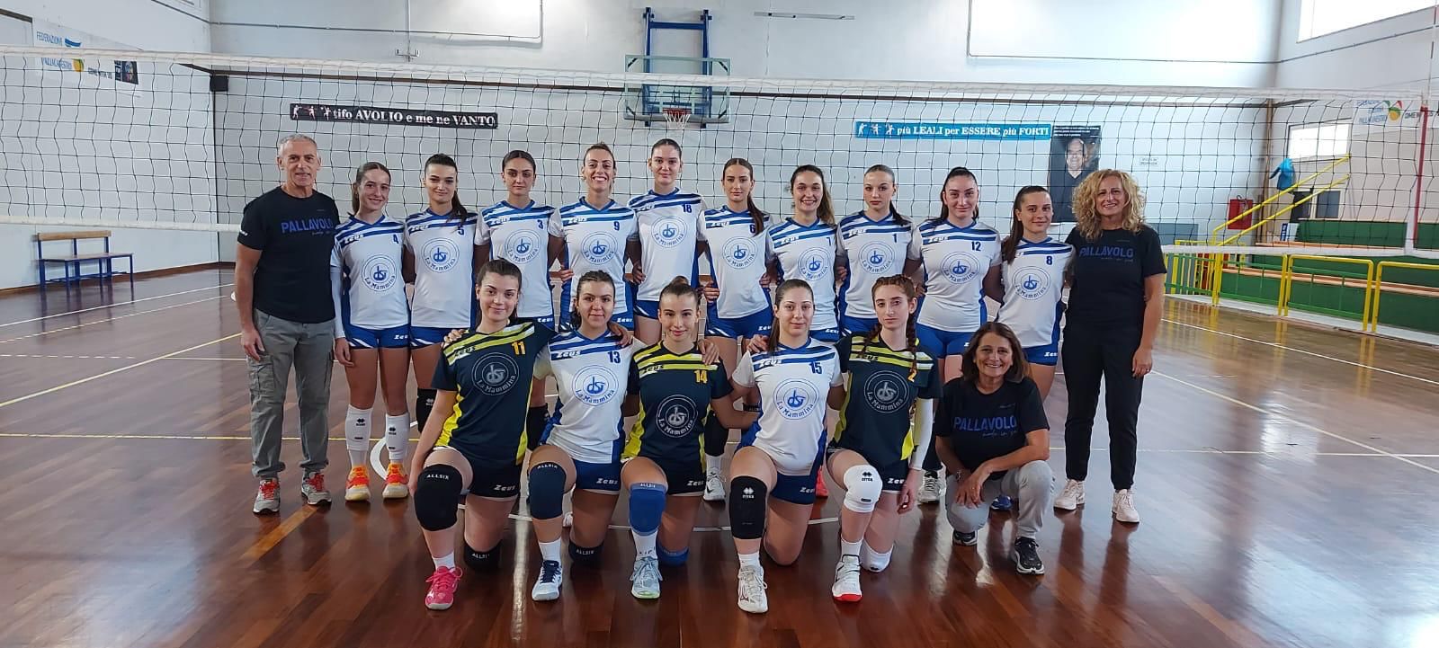 DS1 La Mammina. Ottimi risultati nel volley femminile castrovillarese