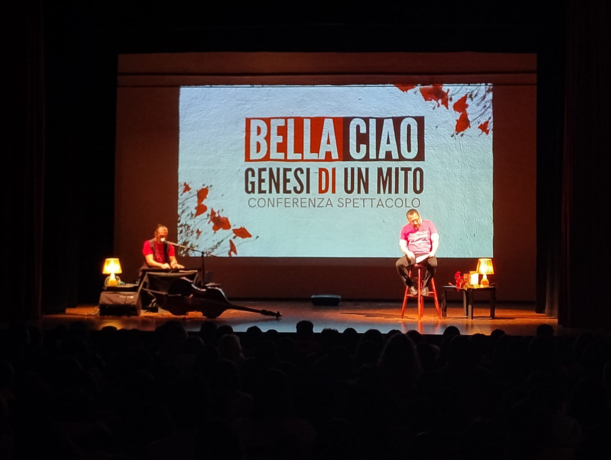 Bella Ciao genesi di un mito,  studenti a teatro per una conferenza/spettacolo