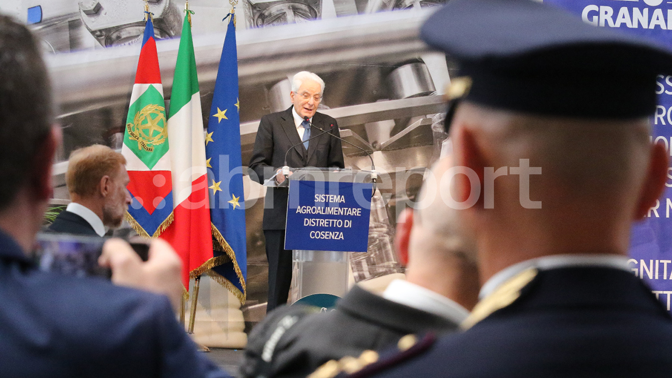 Le immagini del Presidente Mattarella in visita all’Assolac di Castrovillari